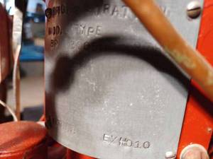 lot 79 image: Briggs & Stratton Model BP Single Cylinder Engine