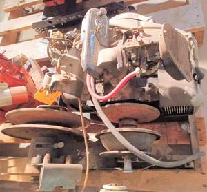 lot 80 image: OMC Model 215 Gas Engine, Serial No. M21511229