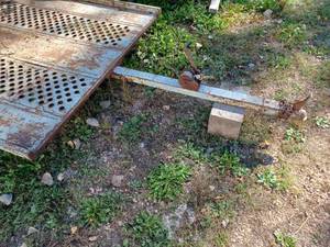 lot 120 image: SnoCo 62-inch X 92-inch SnowmobileATV Metal Tilt-Bed Trailer, 1 78-inch Ball