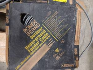 lot 216 image: Pallet of New Assorted Electrical Wiring Partial Rolls and Pieces
