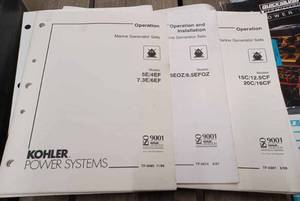 lot 218 image: Kohler Power Systems Engineers Guidebook and Other Publications