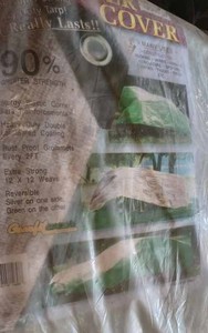 lot 219 image: New Heavy Duty TarpCar Cover in the Package