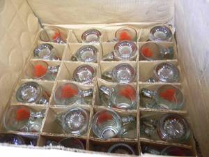lot 3 image: CASE OF 24 - NEW OLD STOCK - SCHMIDT BEER MUGS - NICE - SEE PICTURES