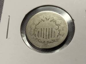 1866 US SHIELD NICKEL