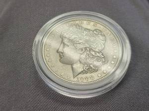 1888 MORGAN SILVER DOLLAR AU IN AIRTITE