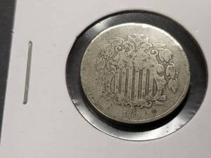 1868 US SHIELD NICKEL