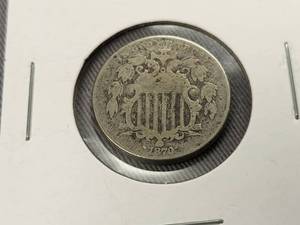 1870 US SHIELD NICKEL