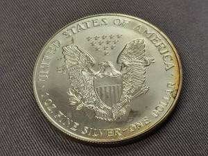 1994 AMERICAN SILVER EAGLE 1 TROY OZ .999 FINE SILVER