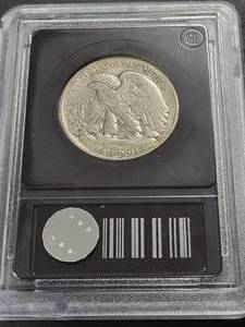 1935 WALKING LIBERTY HALF DOLLAR BLACK SLAB