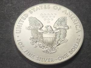 2016 AMERICAN SILVER EAGLE 1 TROY OZ .999 FINE SILVER