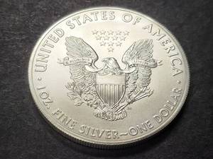 2017 AMERICAN SILVER EAGLE 1 TROY OZ .999 FINE SILVER