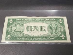 1935A US $1 BLUE SEAL SILVER CERTIFICATE
