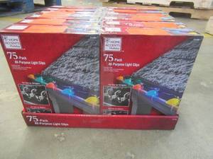 lot 376 image: (12 Packs) Home Accents Universal ShingleGutter Clip (75-Pack), 233682 - SOLD AS IS