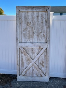 Beautiful Barn Style Wood Door