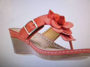 GC Shoes Womens Flora Wedge Thong ...
