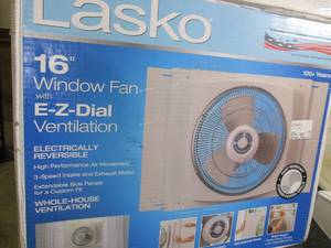 Lasko 16 Window Fan with E-Z Dial ...