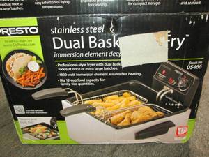 Presto ProFry 12-Cup Dual-Basket De...