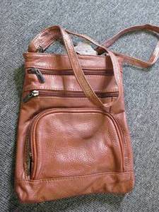 Steeltime Leather Crossbody Bag...