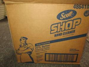 case of 10 scott shop hand cleaner ...