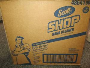 case of 10 scott shop hand cleaner ...