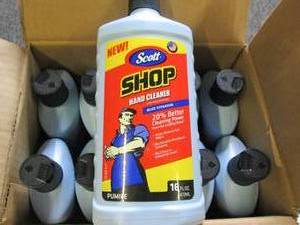 case of 10 scott shop hand cleaner ...