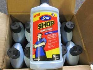 case of 10 scott shop hand cleaner ...
