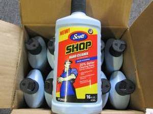case of 10 scott shop hand cleaner ...