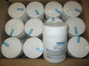 case of 12 clean cide 1 lb 9 oz can...
