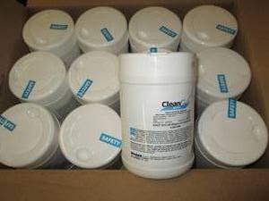 case of 12 clean cide 1 lb 9 oz can...