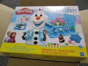 case of 3 new disney frozen play-do...