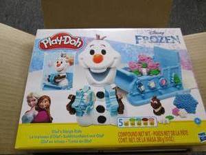 case of 3 new disney frozen play-do...