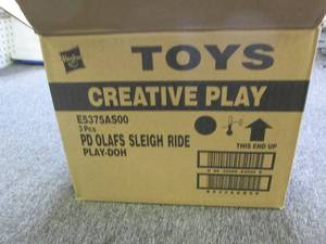 case of 3 new disney frozen play-do...