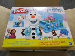 case of 3 new disney frozen play-do...