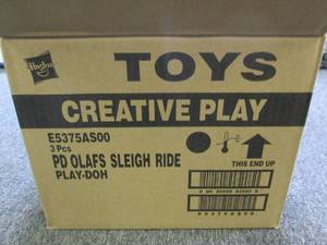 case of 3 new disney frozen play-do...