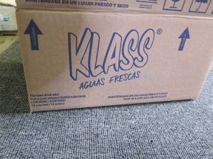 case of 18 14.1 oz klass aguas fres...