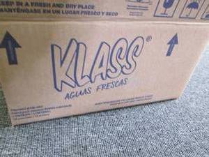 case of 18 14.1 oz klass aguas fres...