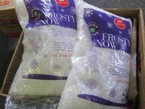 6 bags of frosty snow 5.25 quarts p...