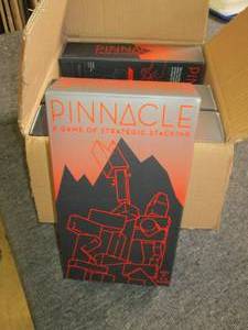 case of 4 new pinnacle games ...