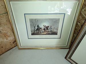 lot 361 image: Death of Sir John Moore Vintage War Framed Print