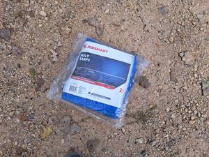 lot 412 image: Lot of (2) Jobsmart Poly Tarps (in original packaging)