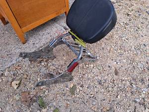lot 456 image: Motorcycle Backrest