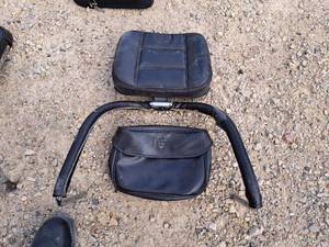 lot 457 image: Motorcycle Backrest and Bag