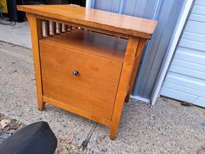 lot 458 image: Wooden Night Stand