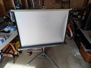 lot 466 image: Vintage AMC Projection Screen