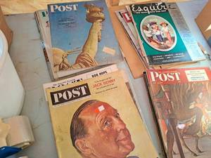 lot 479 image: Lot of (30) Vintage POST Magazines