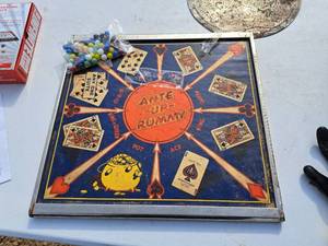 lot 486 image: Vintage Ante-Up Rummy Board Game
