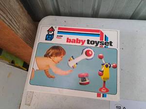 lot 557 image: Vintage Baby Toyset (in original packaging)