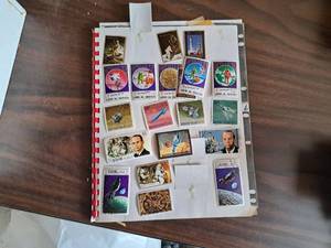 lot 573 image: Vintage Book of Foreign Stamps