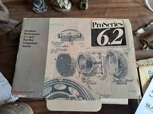 lot 581 image: Boston ProSeries 6.2X Premium Performance 6-12 Inch Two-Way Component System (New )