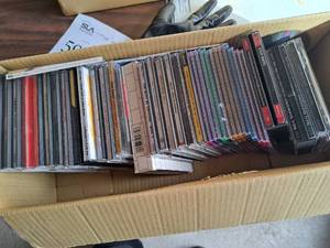 lot 590 image: Lot of (1 Box) Music CDs - Neil Diamond, Star Wars, Eagles, Misc. CD-WR, and Misc Music and Comedy CDs